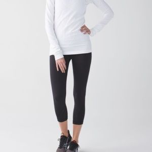 Lululemon Run: Inspire Crop II Black